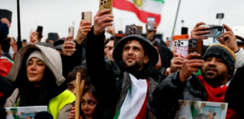 250 mil personas protestan en Múnich exigiendo el fin del régimen iraní