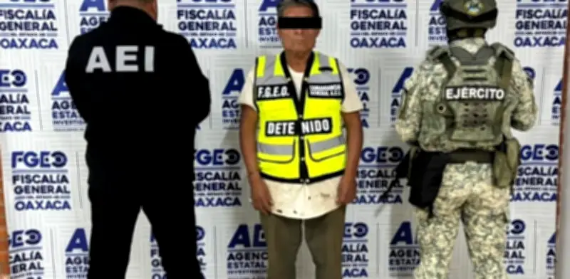 Abuelo detenido en Oaxaca por abusar de su nieta durante cinco años consecutivos