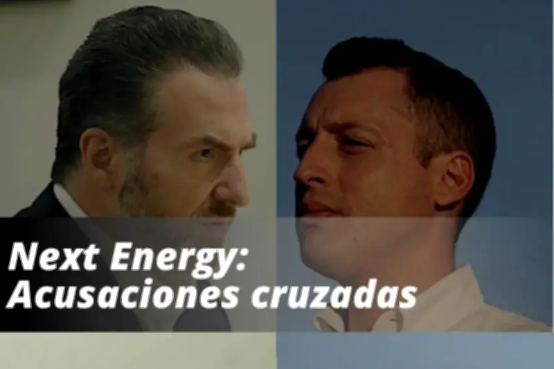 Adrián y Colosio desatan pleito por caso Next Energy en medio de acusaciones cruzadas