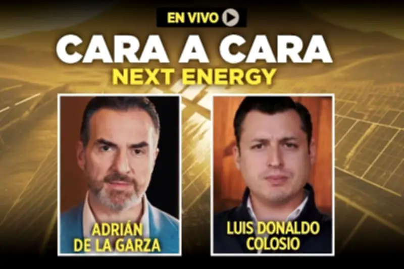 Adrián y Colosio se enfrentan por Next Energy en debate clave