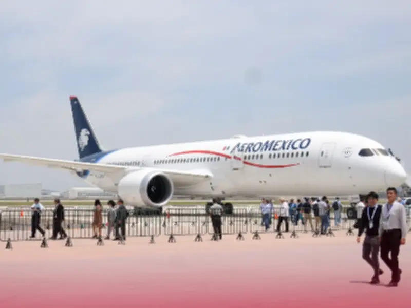 Aeroméxico reanuda gradualmente vuelos en occidente tras violencia por muerte de El Mencho