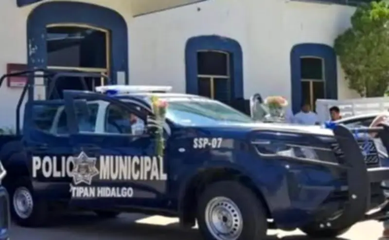 Agente municipal de Hidalgo fallece tras caer de patrulla en operativo nocturno