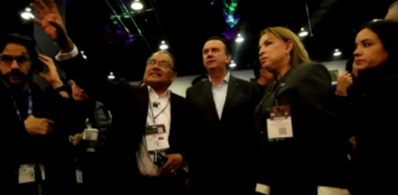 Alcalde Mijes destaca modelo 4T Norteña en Feria Internacional de Innovación