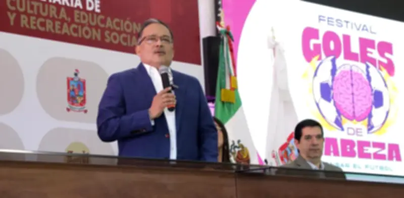 Alcalde Mijes lanza Festival 'Goles de Cabeza' en Escobedo rumbo al Mundial 2026