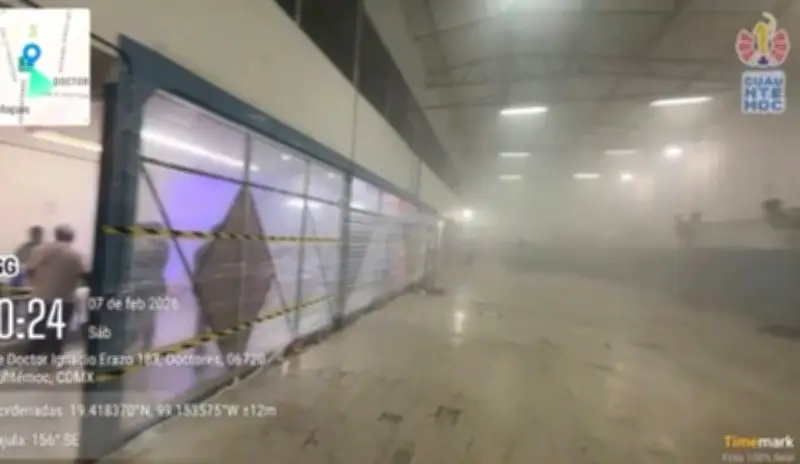 Alcaldía Cuauhtémoc desaloja a 853 personas de evento sin autorización en colonia Doctores