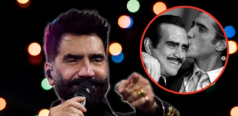 Alejandro Fernández rinde emotivo homenaje a Vicente en su cumpleaños 86