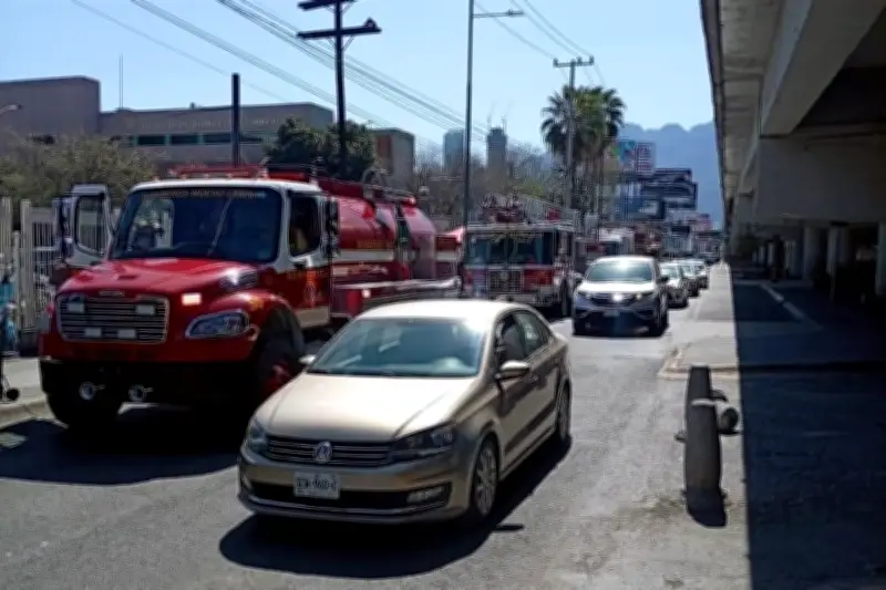 Alerta por conato de incendio en edificio contiguo al Hospital Universitario