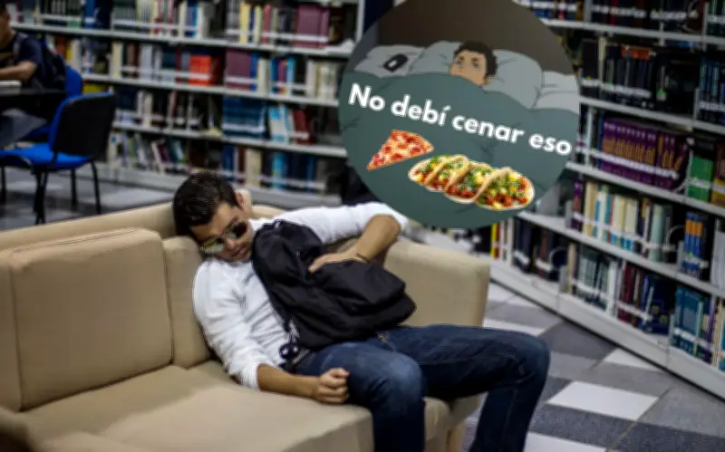 Alimentos que debes evitar en la cena para un sueño reparador y sin insomnio