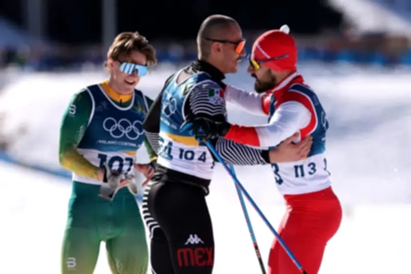 Allan Corona hace historia como primer mexicano en debutar en Juegos Olímpicos de Invierno