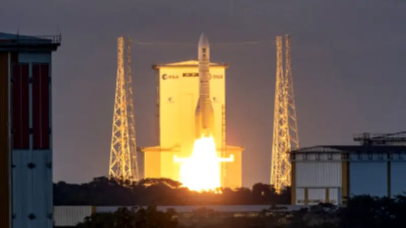 Amazon lanza 32 satélites con Ariane 6 para competir con Starlink en internet espacial