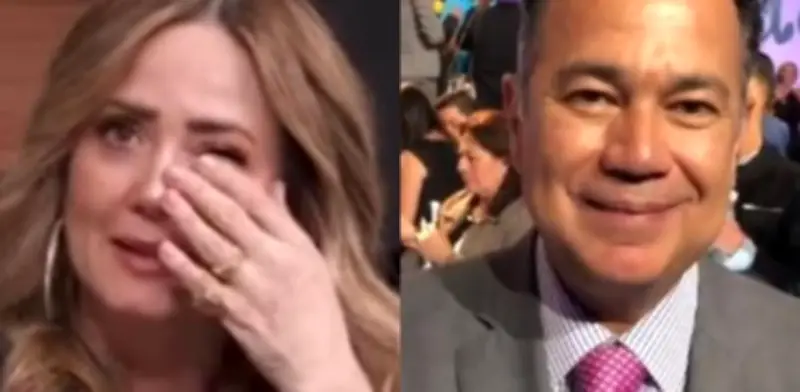 Andrea Legarreta llora al recordar a Nicandro Díaz: 'El único que me dio la oportunidad'