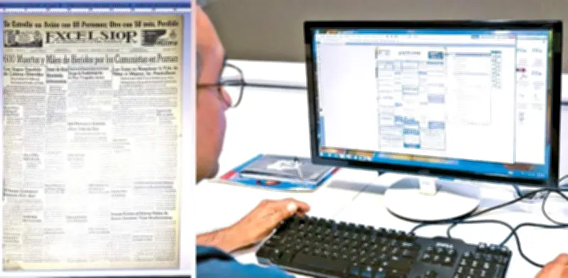 Archivo Histórico de Excélsior: De manos artesanales a tecnología robótica en la preservación digital