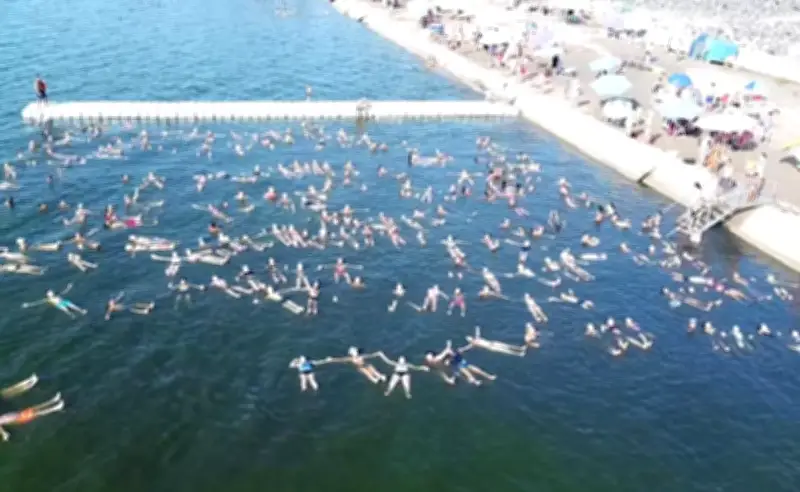 Argentina: Festival de la planchita en Miramar no logra récord Guinness de flotación masiva