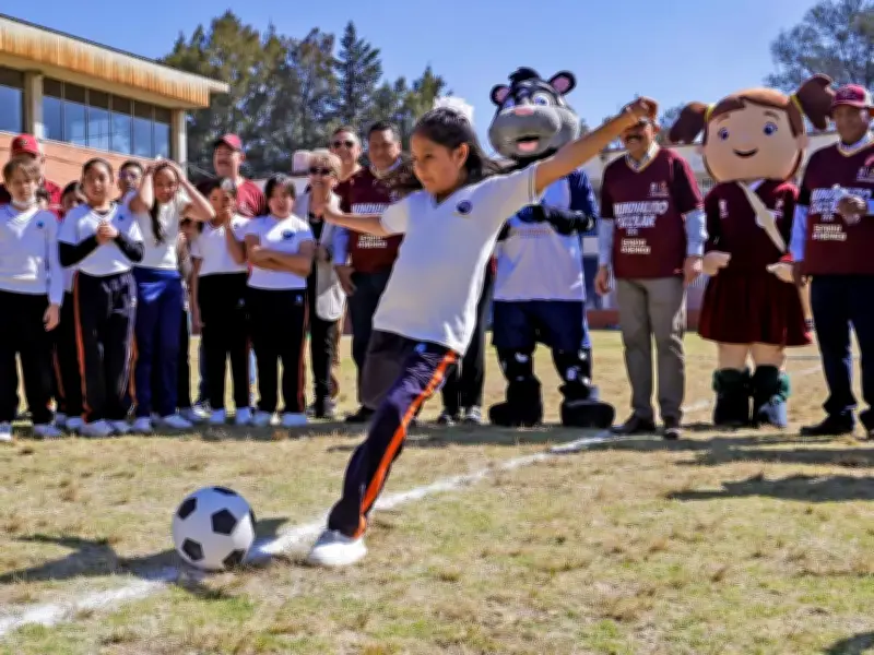 Arranca el Mundialito Escolar 2026 en Edomex con más de 3 millones de estudiantes