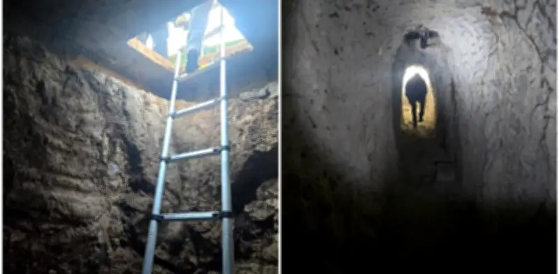 Aseguran huachitúnel de 22 metros en Hidalgo con conexiones directas a ductos de Pemex