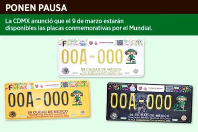 Atoran entrega de placas por Mundial: retrasos en trámites vehiculares