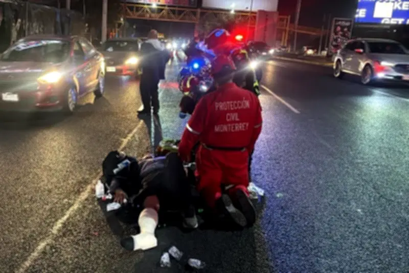 Atropellan a hombre en Fidel Velázquez: incidente vial en Monterrey