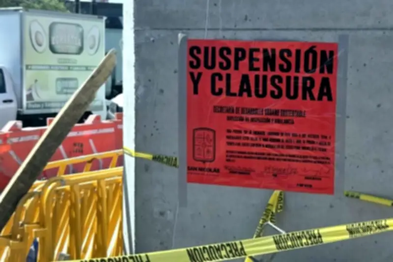 Autoridades clausuran y suspenden nuevamente la Columna L6 en la Ciudad de México