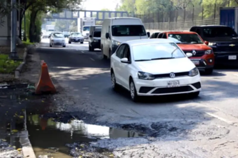 Autoridades de CDMX presentan plan integral para combatir fugas de agua y socavones