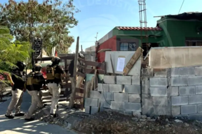 Autoridades Ejecutan Cateos Contra Narcomenudeo en Escobedo, Nuevo León