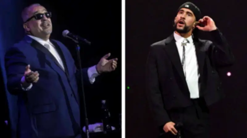 Bad Bunny rinde emotivo homenaje a Willie Colón en concierto de Brasil