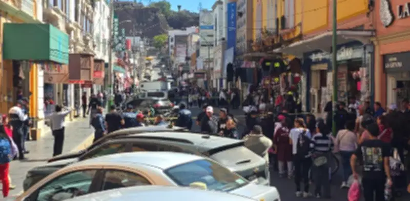 Balacera y robo en joyería de Tulancingo: un herido tras asalto violento