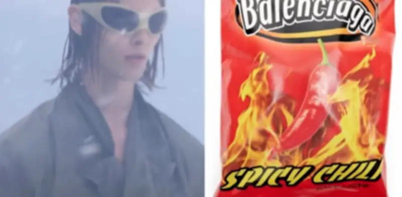 Balenciaga lanza bolsa de papas fritas de lujo por 38 mil pesos; causa polémica