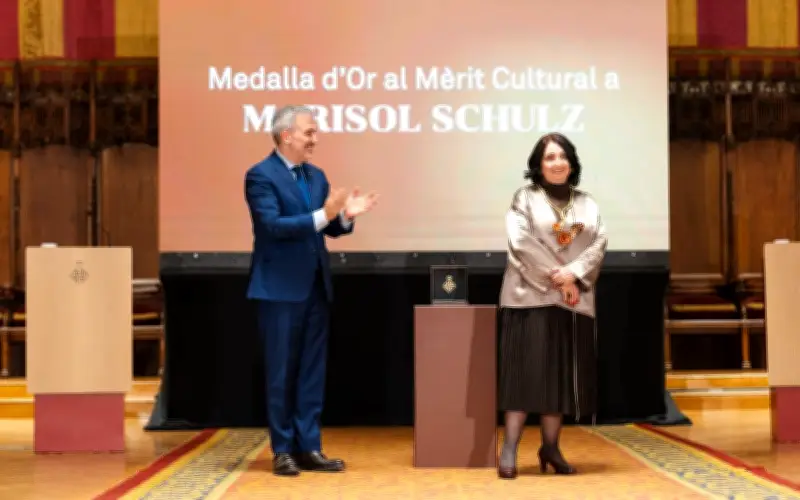 Barcelona otorga Medalla de Oro a Marisol Schulz por su trayectoria editorial global