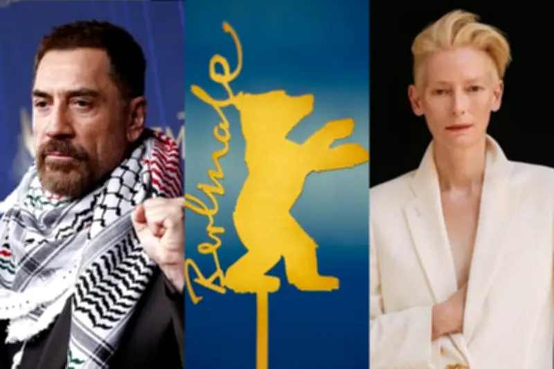 Bardem, Swinton y 80 artistas protestan contra el silencio del Festival de Berlín sobre Gaza