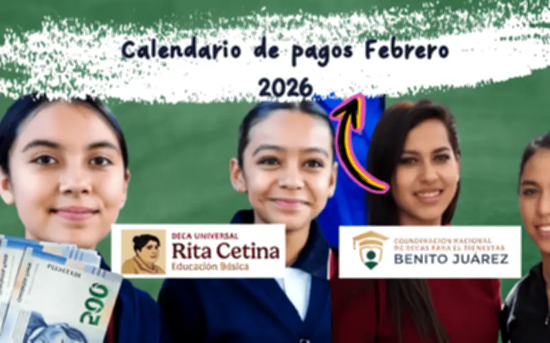 Becas Rita Cetina y Benito Juárez: Calendario de Pagos Febrero 2026 y Orden Alfabético