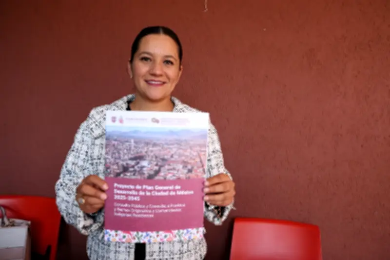 Brugada extiende Consulta Pública del Plan General de Desarrollo hasta el 10 de abril en CDMX