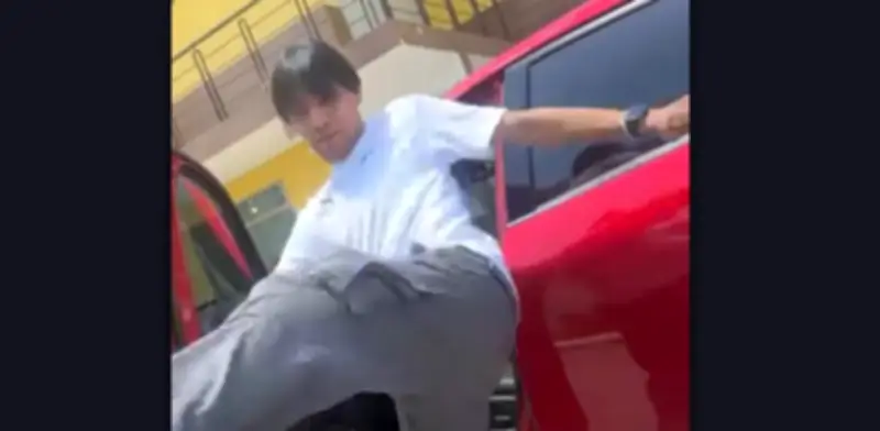 Buscan a agresor que violentó a mujer en conflicto vial en Pachuca: 'Que pague los daños'