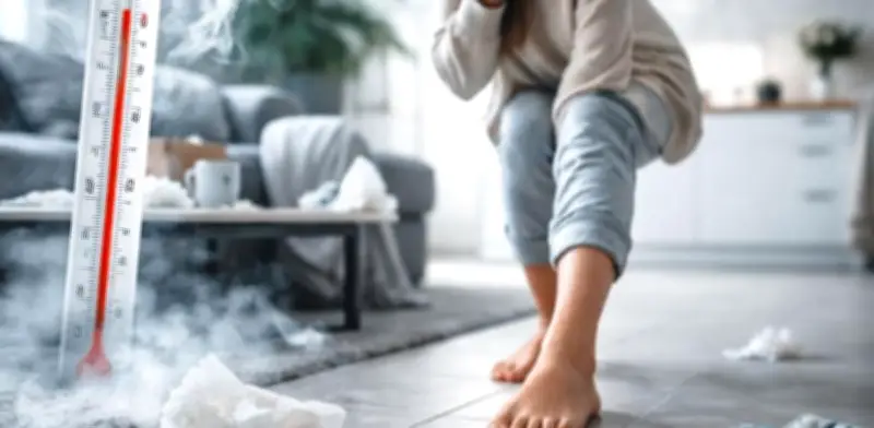 ¿Caminar descalza causa resfriados? Mito del piso frío y riesgos reales