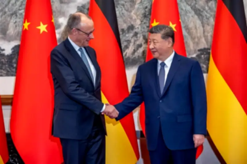 Canciller alemán Merz exige a China una relación bilateral más justa y equitativa