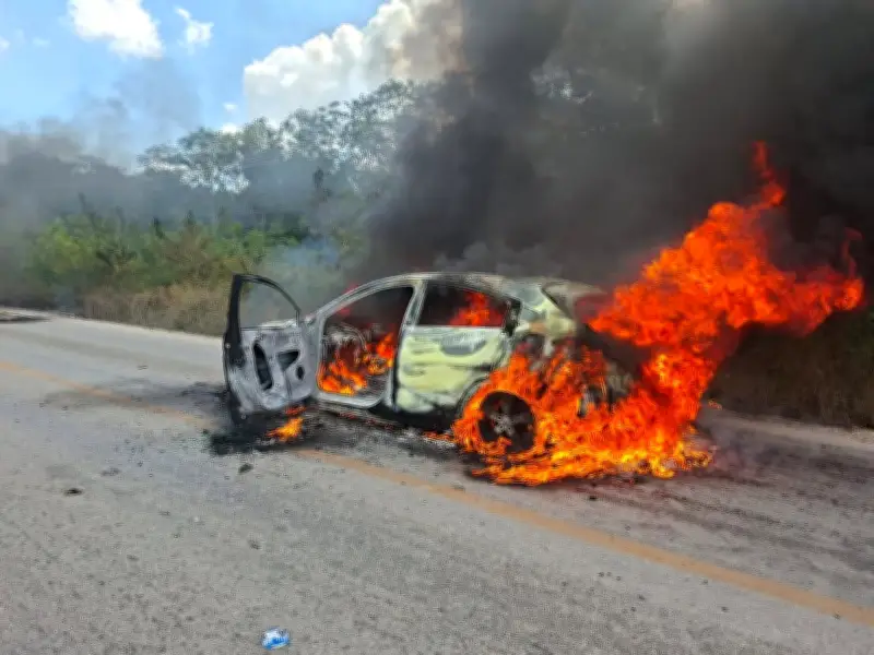 Cancún Aislado Tras Quema de Vehículos por Muerte de 'El Mencho'