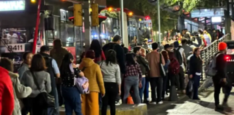 Caos en el Centro por Interrupción en Línea 3 del Metro de la CDMX