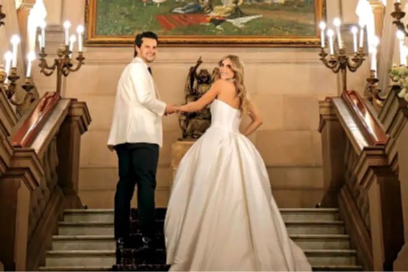 Caterina Huttanus y Francisco López Vázquez Celebran su Matrimonio en México