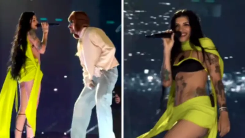 Cazzu hace historia como invitada de honor de Bad Bunny en el Estadio River Plate