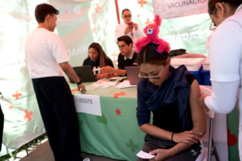 CDMX amplía vacunación nocturna contra sarampión con seis nuevos módulos en alcaldías clave