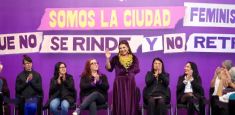 CDMX lanza campaña 'Somos la Ciudad Feminista' con festival y actividades por el 8M
