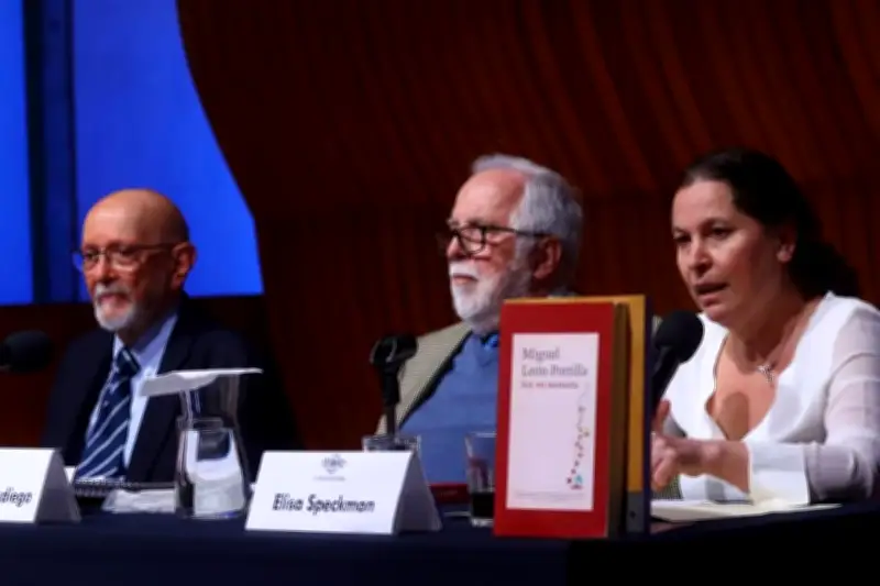 Celebran el legado memorioso de León-Portilla en el aniversario de su nacimiento