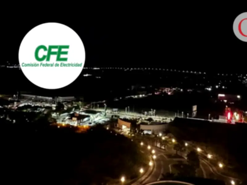 CFE anuncia apagones masivos programados para este 25 de febrero en múltiples estados