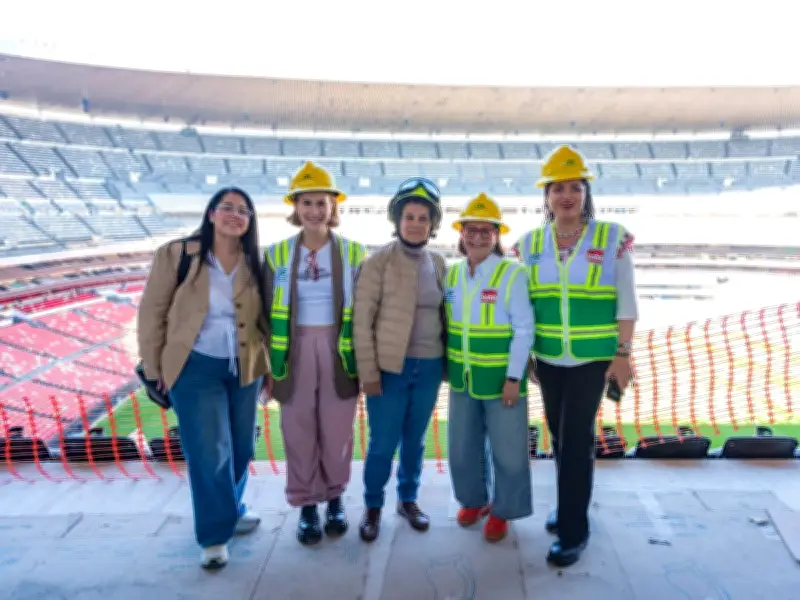 CFE e ICA supervisan infraestructura eléctrica del Estadio Ciudad de México para Mundial 2026
