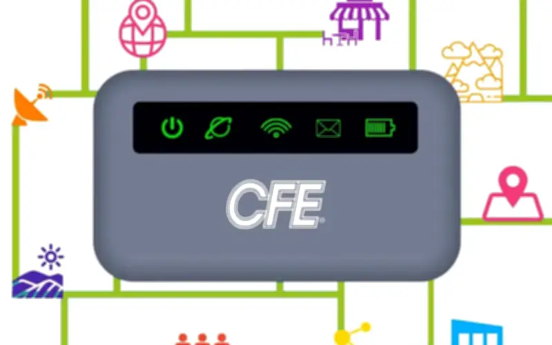 CFE lanza MiFi: módem portátil de internet desde 150 pesos para conectar zonas marginadas