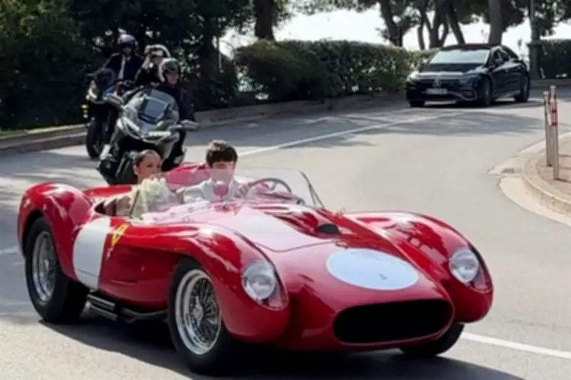 Charles Leclerc celebra su boda en Mónaco con una ceremonia íntima y exclusiva