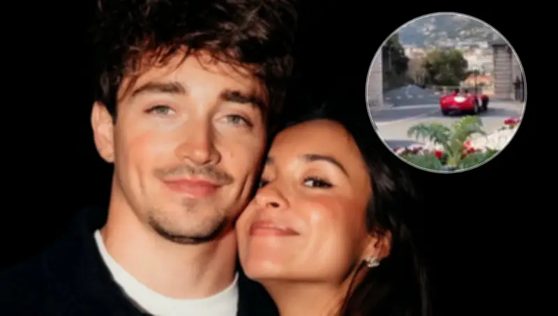 Charles Leclerc y Alexandra Saint Mleux se casan en Mónaco con estilo Fórmula 1