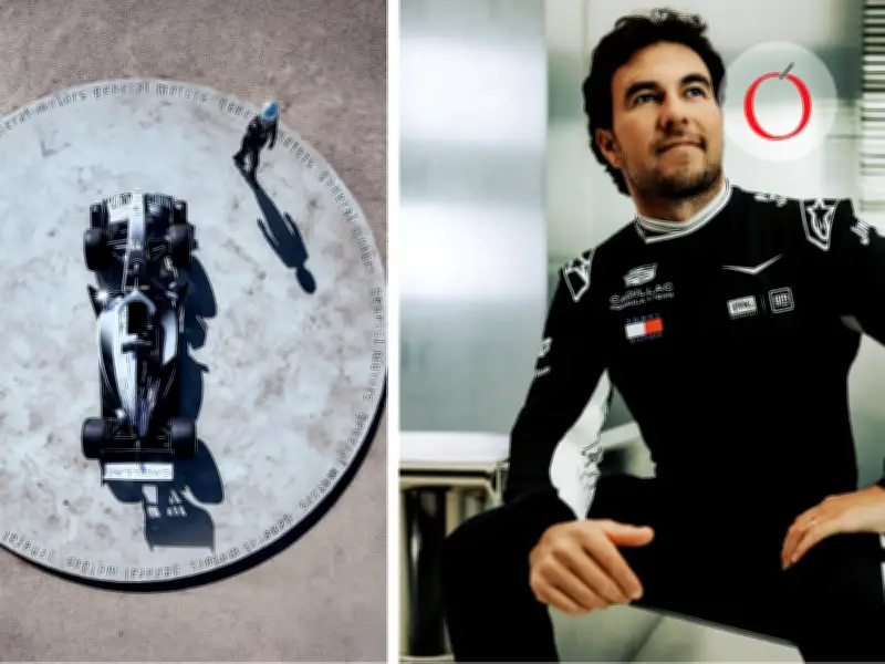 Checo Pérez Revela Auto y Casco Cadillac F1 2026 con Sello Mexicano