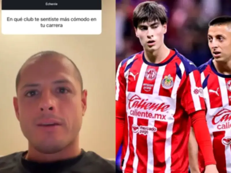 Chicharito excluye a Chivas de su ranking de equipos favoritos y genera polémica