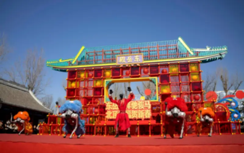 China fusiona tradición milenaria con robots humanoides en su Año Nuevo Lunar