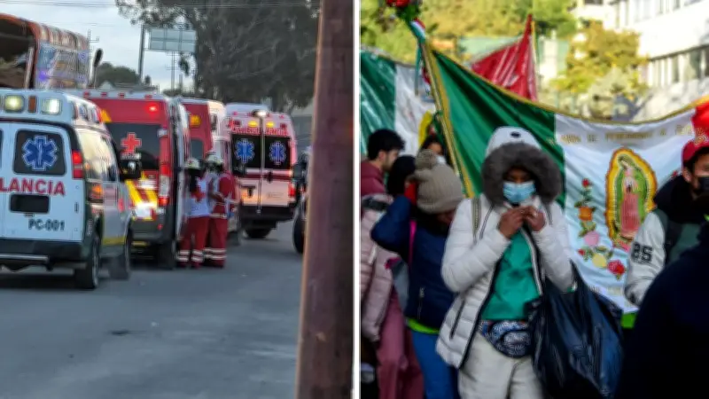 Choque de autobús de peregrinos en Constituyentes deja al menos 10 lesionados en CDMX